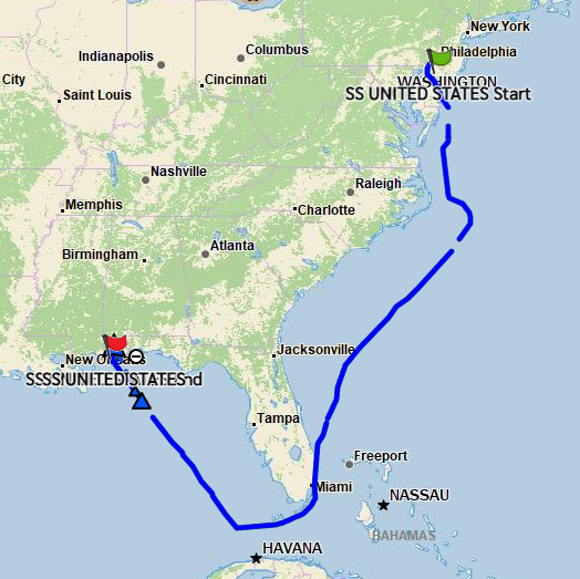 Garmin Route of Journey Garmin Route of Journey